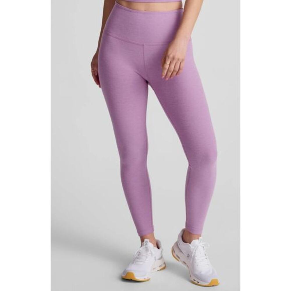 Spacedye Caught In The Midi High Waisted Legging lilac